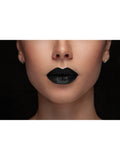 Lips -  - Black Midinight  Black Matte  Liquid Lipstick Lipstain - Glamorous Chicks Cosmetics - 2