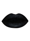 Lips -  - Black Midinight  Black Matte  Liquid Lipstick Lipstain - Glamorous Chicks Cosmetics - 3
