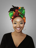 Default type -  - Red, Yellow and Green Best selling Headwrap - Glamorous Chicks Cosmetics - 1