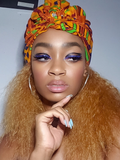 Feechi Slip On satin lined headwrap