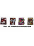 Her Majesty Kente Headwrap (nova)