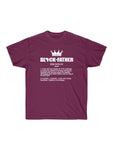 Black Father King Description Cotton Tee T-shirt