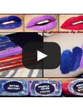Lips -  - Vamp - Waterproof, smudge proof,  transfer proof,  and 24 hour stay DARK RED  Matte Liquid lipstick - Glamorous Chicks Cosmetics - 3