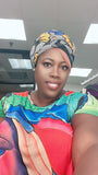 Nola Slip On satin lined headwrap