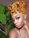 Her Majesty  Kente Skirt and bag and headwrap (Best Seller) (REGULAR + PLUS)