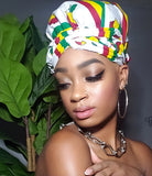 Reggae Slip On satin lined headwrap