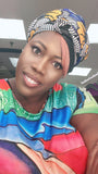 Nola Slip On satin lined headwrap