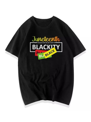 Juneteenth Black T-shirt