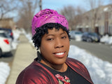 Khari Slip On Satin Lined Headwrap