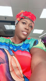 Nolanda Slip On satin lined headwrap