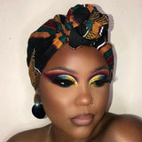 Sheer Royalty Slip On satin lined headwrap