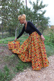 Her Majesty  Kente Skirt and bag and headwrap (Best Seller) (REGULAR + PLUS)