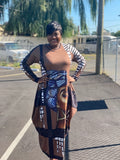 Sha Sha  maxi dress (SHORT SLEEVE) (no bag) (fall best seller) (REGULAR + PLUS)