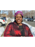 Kozi  Slip On Satin Lined Headwrap