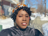 Bey Print Maxi Skirt and Headwrap (spring collection) (REGULAR + PLUS)