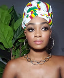 Reggae Slip On satin lined headwrap