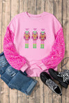 Pinkstatic Christmas sweater