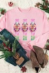 Pinky Christmas sweater