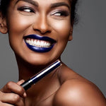 Royal Matte - Waterproof, smudge proof,  transfer proof,  and 24 hour stay BLUE Matte Liquid lipstick - Glamorous Chicks Cosmetics