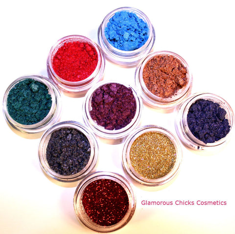 Boardroom Chic Collection (3 best selling sample Earth Tone eye shadows) - Glamorous Chicks Cosmetics