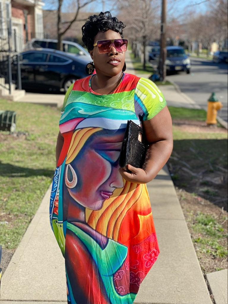 Milinia Comfy Maxi Dress (long sleeve) (No Bag) - Small - 3xl Milinia Comfy Maxi Dress (long sleeve) (No Bag) - Small - 3xl