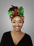 Default type -  - Red, Yellow and Green Best selling Headwrap - Glamorous Chicks Cosmetics - 3