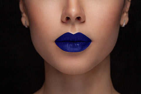 Royal Matte - Waterproof, smudge proof,  transfer proof,  and 24 hour stay BLUE Matte Liquid lipstick