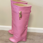 Athena Boots - Pink