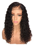 Angel Pre-Plucked Lace Front Curly Human Hair  Wig 150% Density lace front Human hair wig
