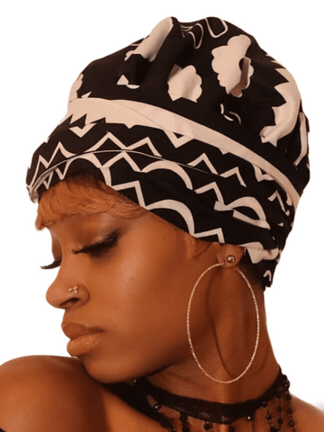 Liv Slip On satin lined headwrap  ($15 Sale Item)