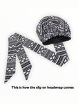 Noni Slip On satin lined headwrap