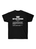 Black Father King Description Cotton Tee T-shirt