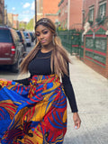 Celia Maxi Skirt, Small Headwrap & Bag Set (REGULAR + PLUS)
