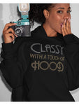 Classy with a touch of Hood Hoody Jacket/ Sweater