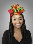 Default type -  - Red, Yellow and Green Best selling Headwrap - Glamorous Chicks Cosmetics - 2