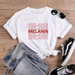 Melanin Print T-shirt