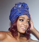 Kacely Slip On satin lined headwrap