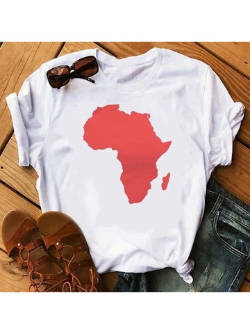Africa Print T-shirt