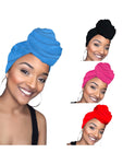 Stretched Fabric 4 Head wrap combo (Gele)