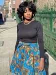 Eurica African Print Skirt (REGULAR + PLUS )