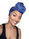 Kacely Satin Lined Headwrap - African Pride Collection