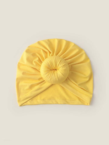 Yellow Pre Tied Headwrap / turban