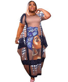 Sha Sha  maxi dress (SHORT SLEEVE) (no bag) (fall best seller) (REGULAR + PLUS)