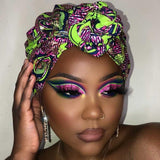 Amira Slip On Satin lined headwrap