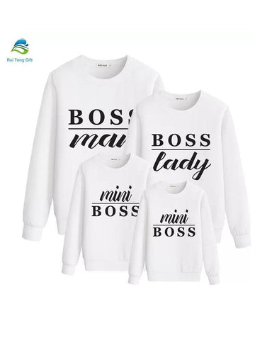 Boss Man White Sweatshirt