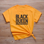 Black Queen Yellow T-shirt