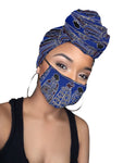 Kacely Headwrap & mask - African Pride Collection