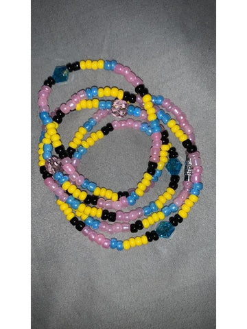 African Waist bead and Matching Anklet