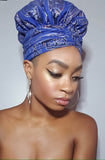 Kacely Slip On satin lined headwrap