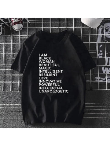 I Am Black T-shirt